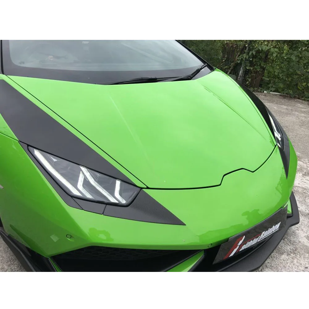 Налобный фонарь из углеродного волокна для бровей Lamborghini Huracan LP610-4 | Автомобили и