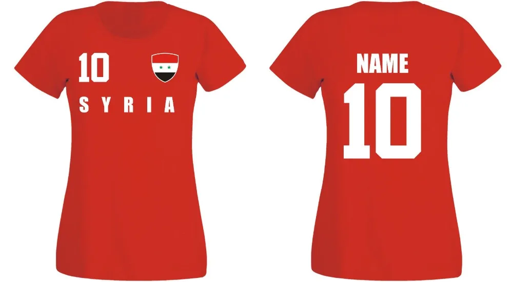 Сирия команда Имя &amp Nr 2019 новый модный бренд короткий рукав для смешной