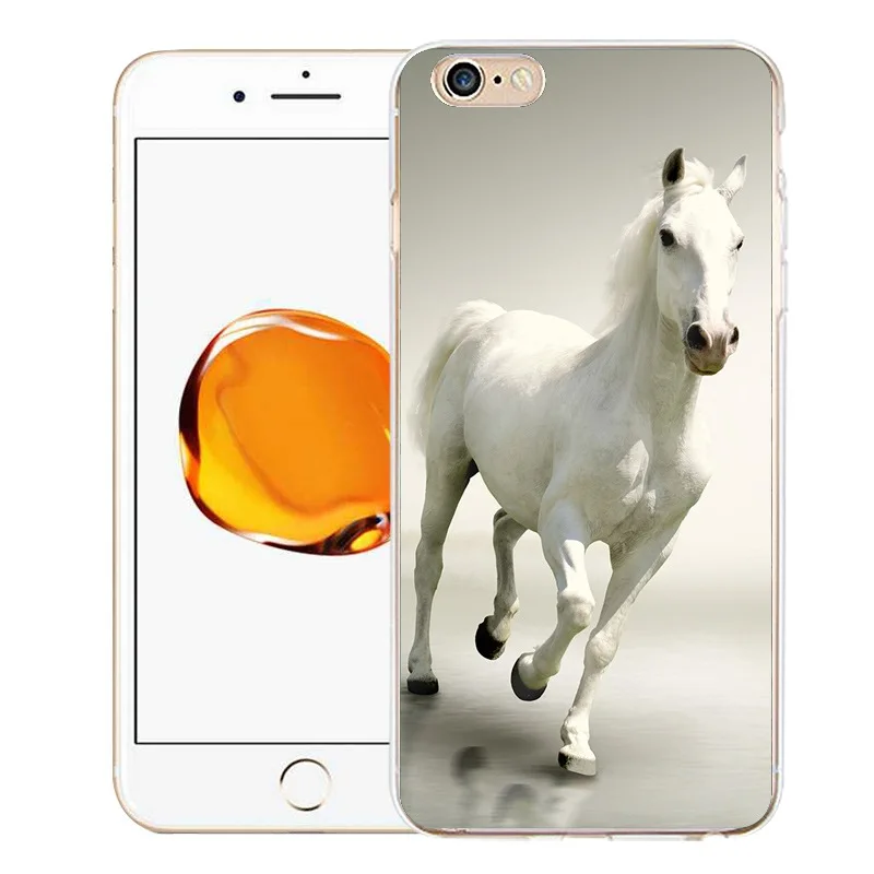 QMSWEI TPU Прозрачный чехол для телефона iPhone 6G 6s 7 8plus x мягкий милый с изображением