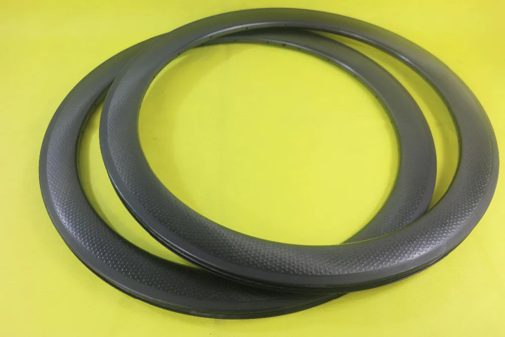 Диммированные обода 700c из углеродного волокна клинчер шириной 58 мм 20H 24H 28H