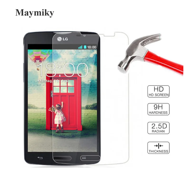 2 шт 0,3 мм Премиум Закаленное стекло для LG L70 D320N D320 D320F8 Защитное стекло для экрана Защитная пленка для экрана