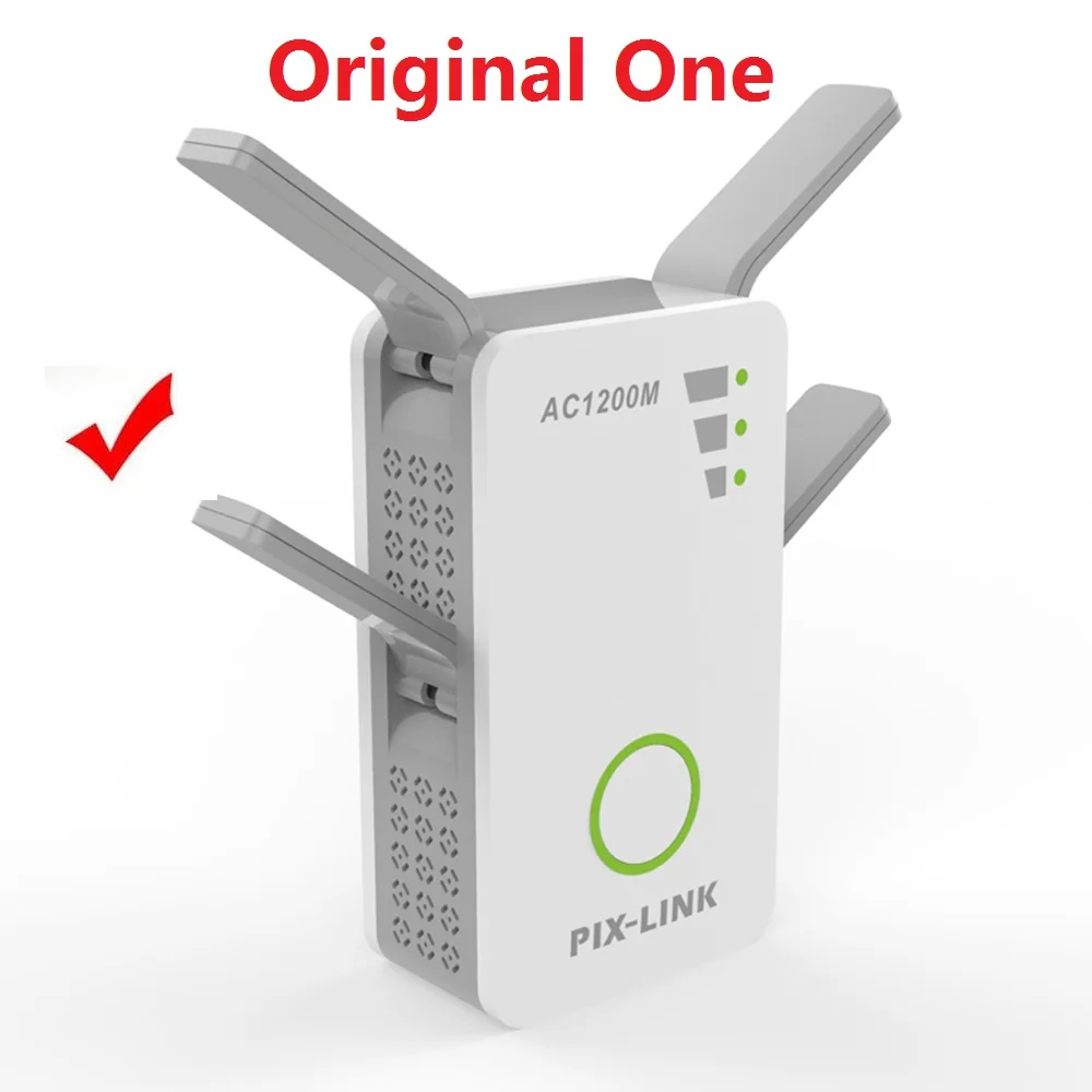 AC 1200 Мбит/с повторитель/маршрутизатор/точка доступа беспроводной 2,4G/5G Wi-Fi диапазон расширитель Wi-Fi усилитель сигнала с высоким коэффициентом усиления антенны
