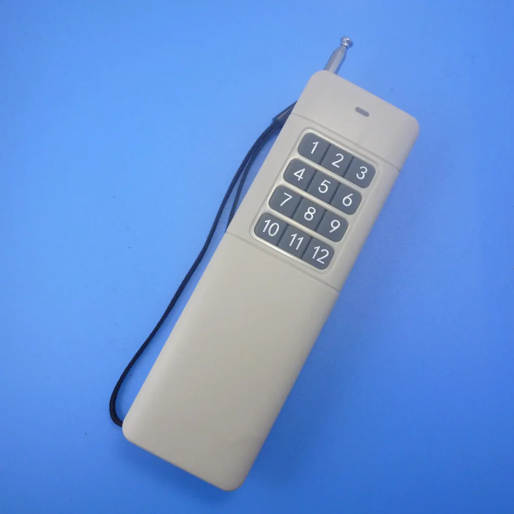 12 кнопочный пульт дистанционного управления постоянного тока 9 В EV1527 с