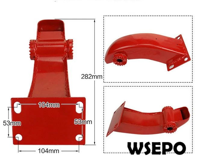 Опорная рама ручки управления для газового двигателя 170F(7HP) или 170F/173F 4 ~ 5HP с