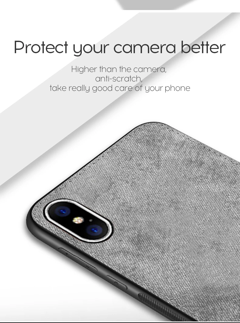 Магнитный тканевый чехол IIOZO для iPhone 7, 8 Plus, 6, 6 s, XS Max, XR, X, ультра-тонкий тканевый чехол, мягкий силиконовый чехол для телефона s, чехол