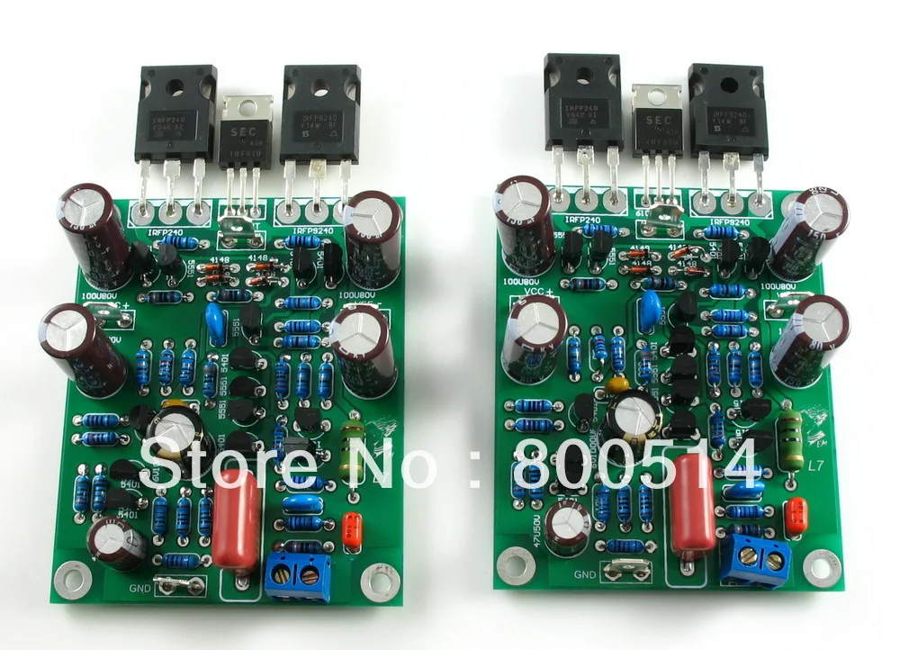 Высокоскоростной комплект усилителя мощности L7 MOSFET плата 150 Вт + (входит 2