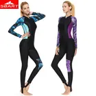 Слитный женский купальник SBART из лайкры для дайвинга, Сноркелинга, серфинга, плавания, костюм stinger UPF50 +, гидрокостюм для дайвинга, сплошной купальник