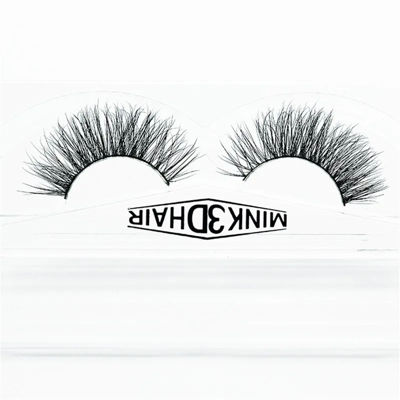 

1 Pair 3D Stereo Mink False Eyelashes Popular Cross Eyelashes, Fashion Eye Makeup Beauty Tools No.12