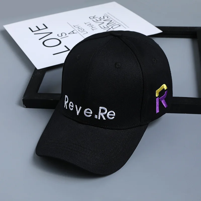 2019 модная новая вышитая буквами боковая Буква R кепка мужская и женская