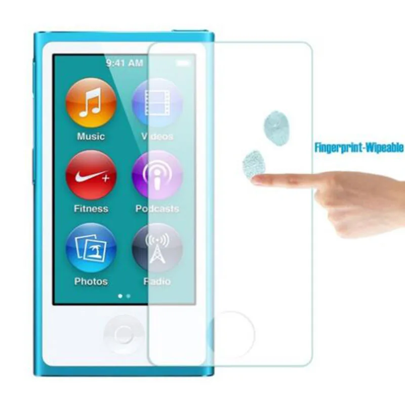 Защитная пленка из закаленного стекла для Apple ipod Nano 7 8, защитная пленка Nano7 Nano8 MP3, Защитная крышка для переднего экрана