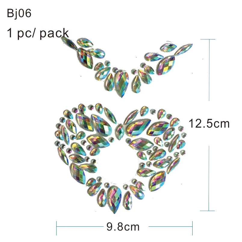 1 шт. стразы в форме сердца для тела и пупка кольца на кнопках живота лучшая