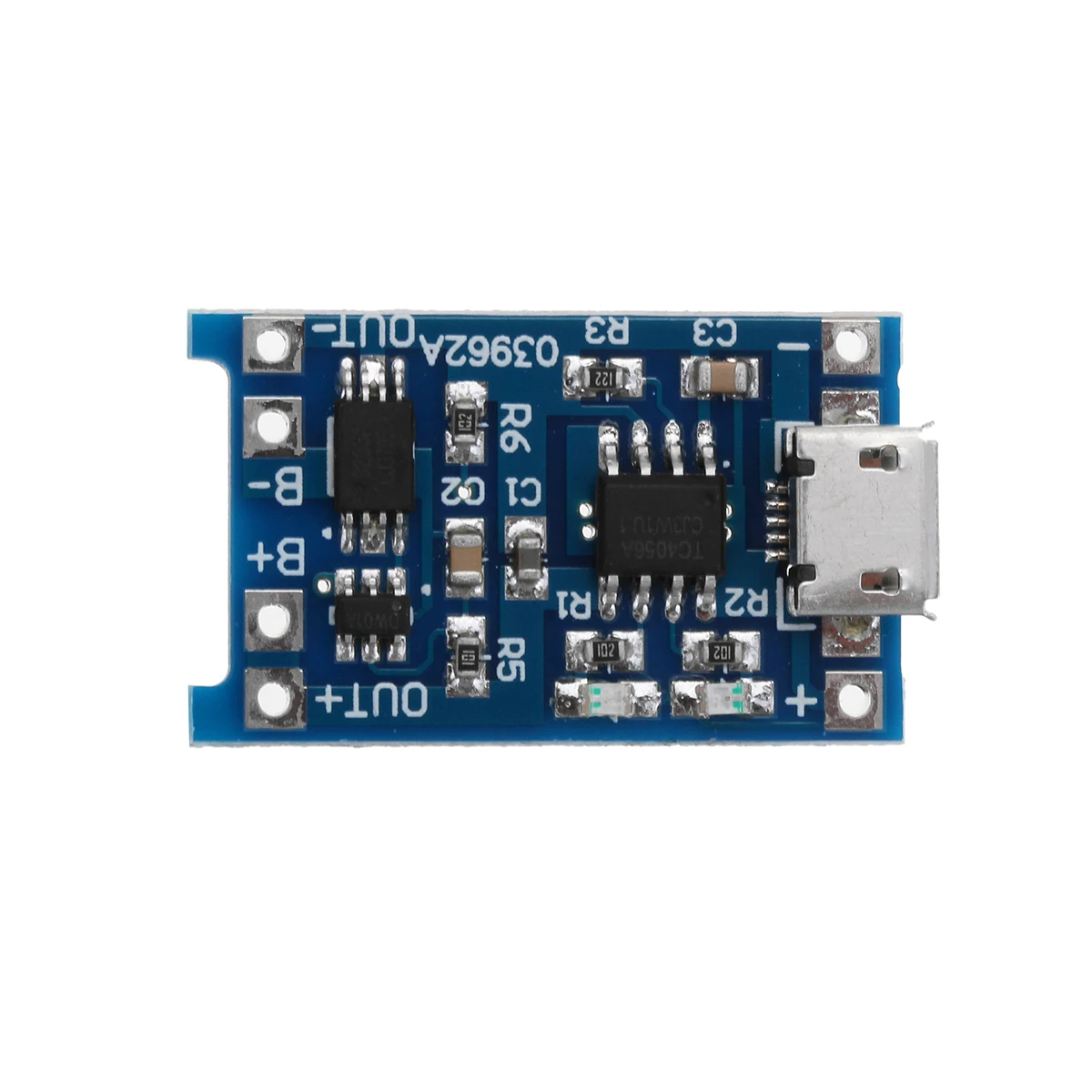 10 шт. TP4056 Micro USB 5 в 1 а 18650 литиевая батарея защитная плата для зарядки модуль