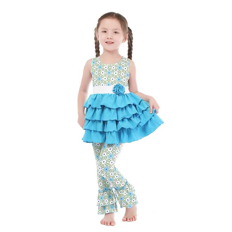 Kaiya Angel/комплект модной детской одежды из 2 предметов для девочек Небесно Голубой