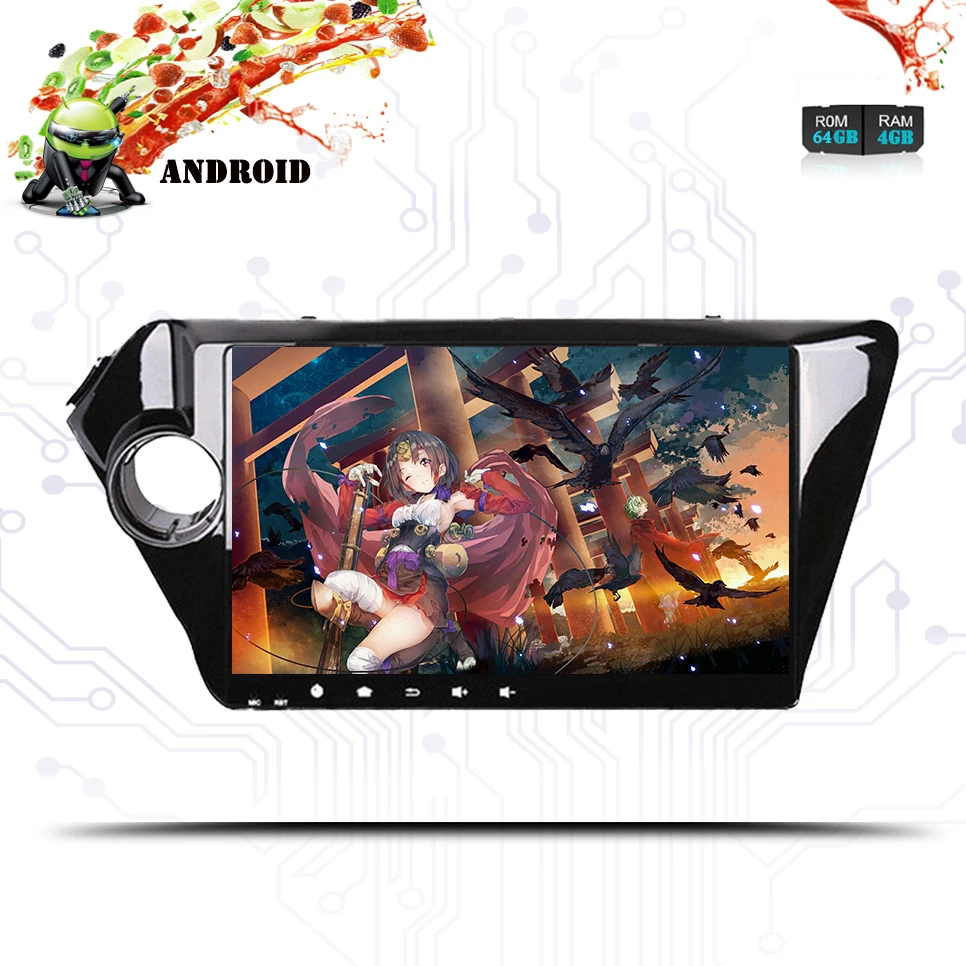 Восьмиядерный 9 &quotHD 1024*600 Android 0 автомобильный Радио мультимедийный плеер GPS Navi для
