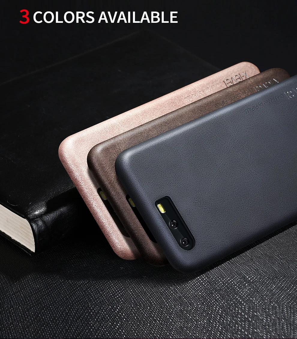 P10 чехол X-Level из искусственной кожи для телефона Huawei Plus ультратонкий винтажный