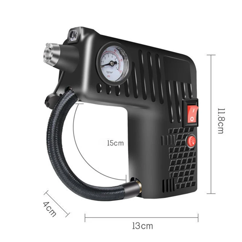 Портативный воздушный компрессор насос постоянного тока 12 В Электрический