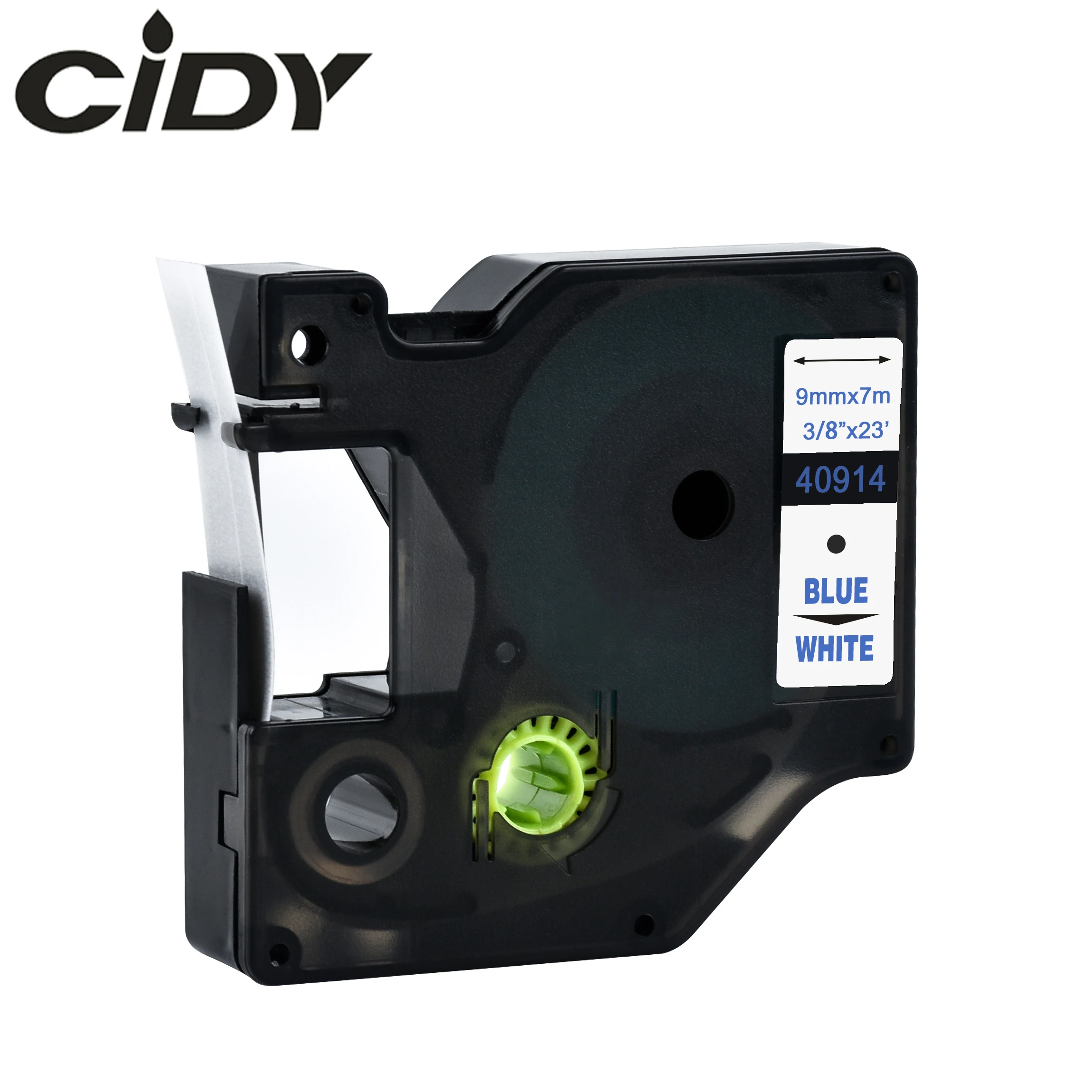 Cidy 40914 Compatible Dymo D1 manager 9mm blue on white for Label Printer label tape LM 160 280 | Компьютеры и офис