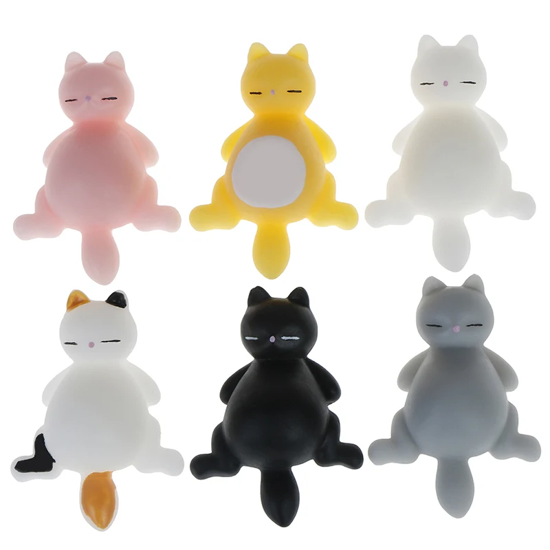 

Mini Squishy Soft Cute Color Cat Antistress Ball Funny Stress Squishies Squeeze Toys Mochi Abreact Sticky Relief Eliminate Pets