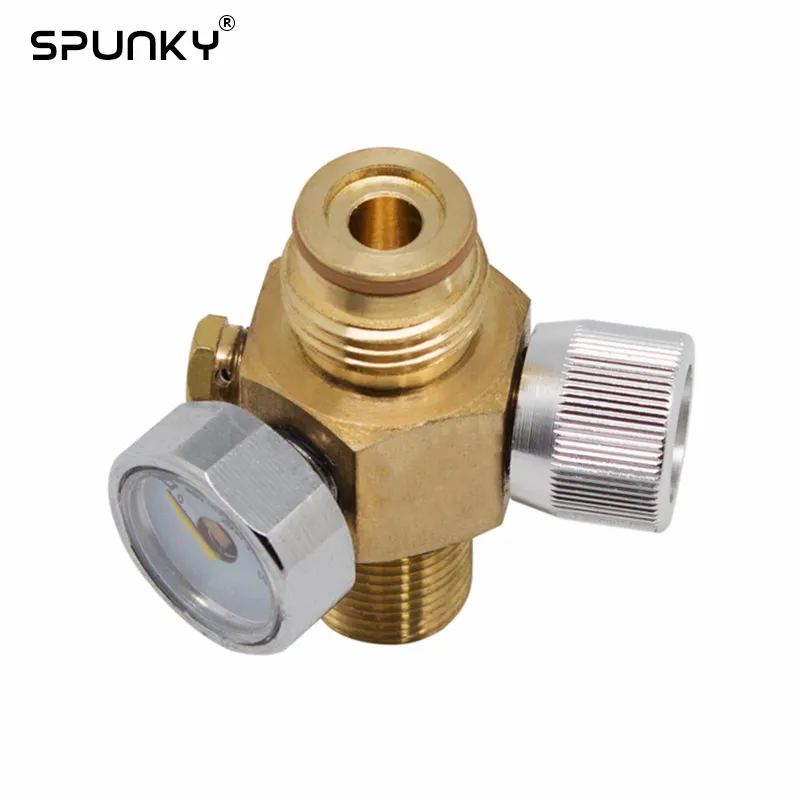 Пейнтбол CO2 бак клапан с вкл/выкл резьбой M18X1.5