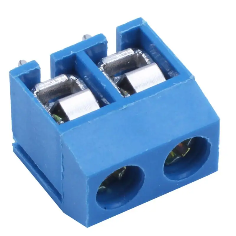 30 штук 5 08 мм Шаг 2 контактный соединители PCB винтовой клеммный блок разъем питания
