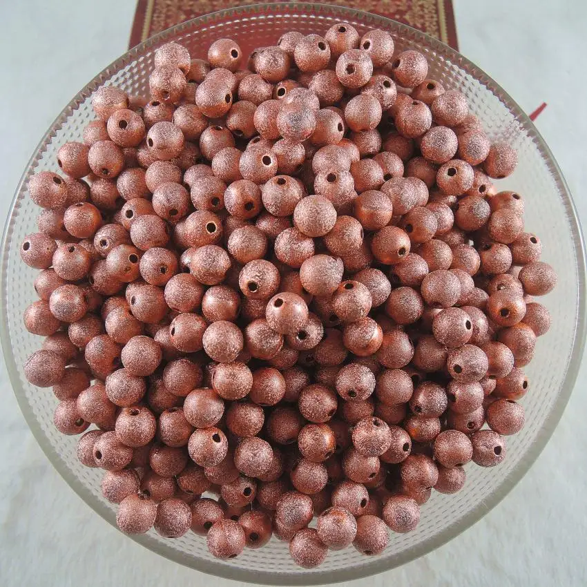 Бесплатная доставка круглые акриловые бусины с оранжевыми звездочками шармы для