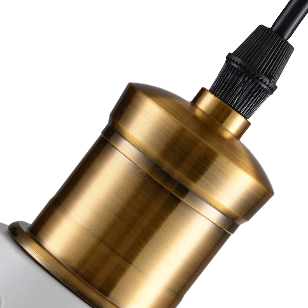 Винтажные подвесные светильники Лофт подвесной светильник Ретро абажур для