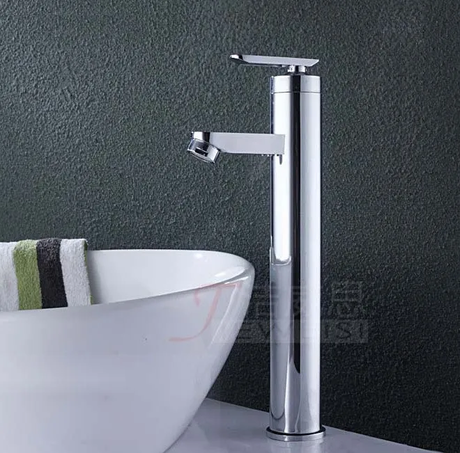 Бесплатная доставка горячей и холодной воды на бортике высокий смеситель для