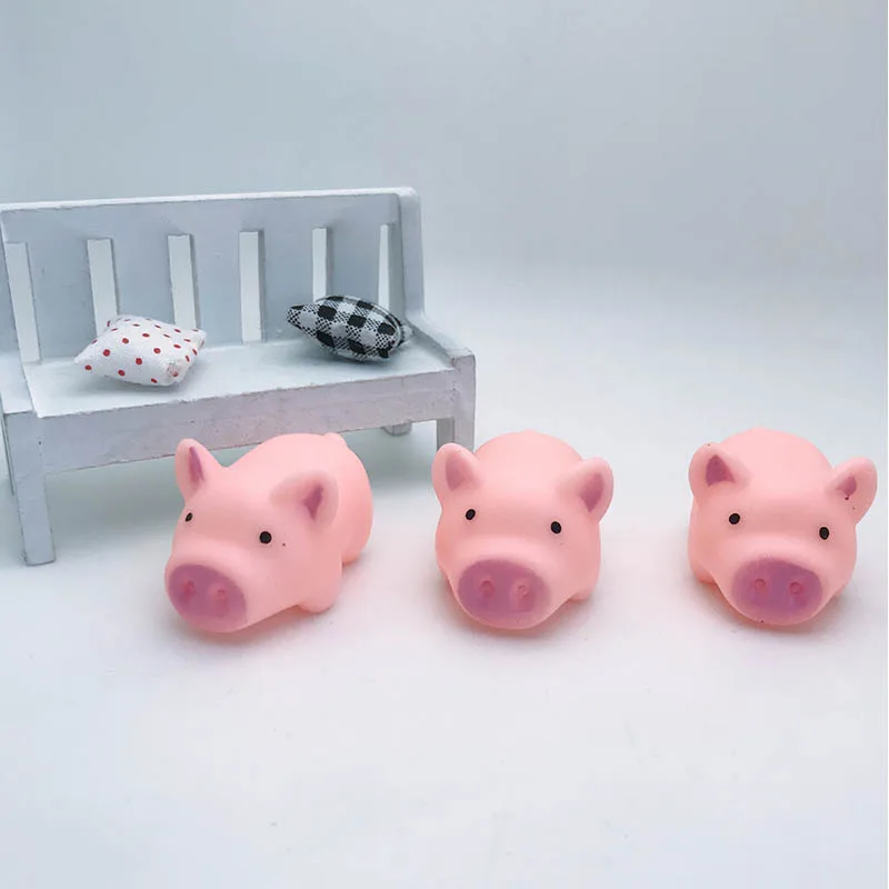 Инструменты для чистки зубов 3 шт. в форме свиньи Мультяшные животные продукты