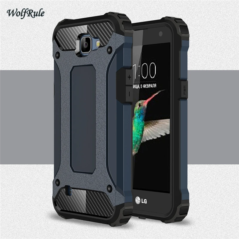 Чехол для LG K4 2016 противоударный силиконовый + пластиковый чехол Lte K120E K130E деловой