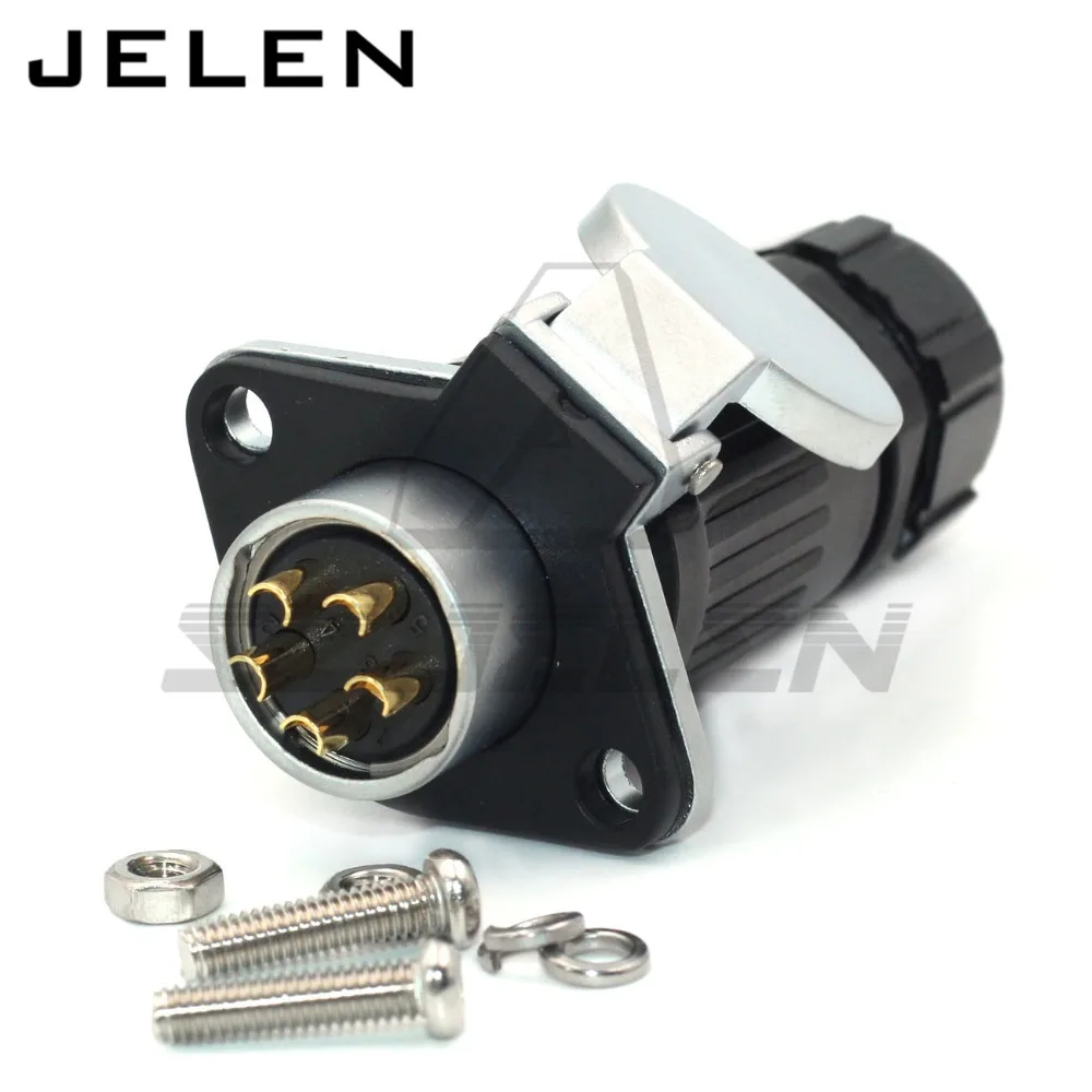 HE20 5 контактный водонепроницаемый разъем для автомобильных электрических