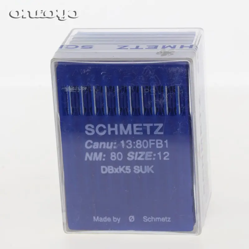 100% оригинальная игла для вышивания Schmetz DBxK5 SES Nm:75 размер: 11 Tajima Barudan SWF и китайские