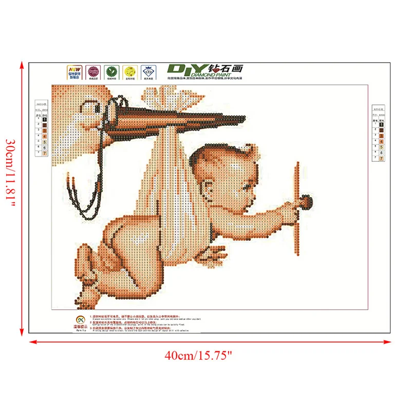 Алмазная вышивка 5D сделай сам мозаика для вышивки крестиком детский домашний