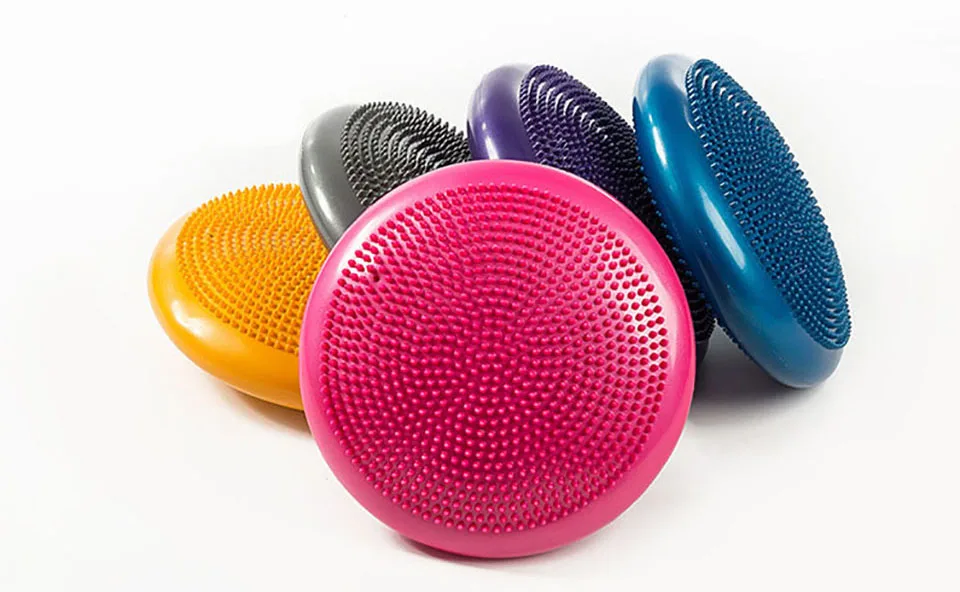 33 см Прочный надувной Йога массажный мяч коврик универсальный для спортивного