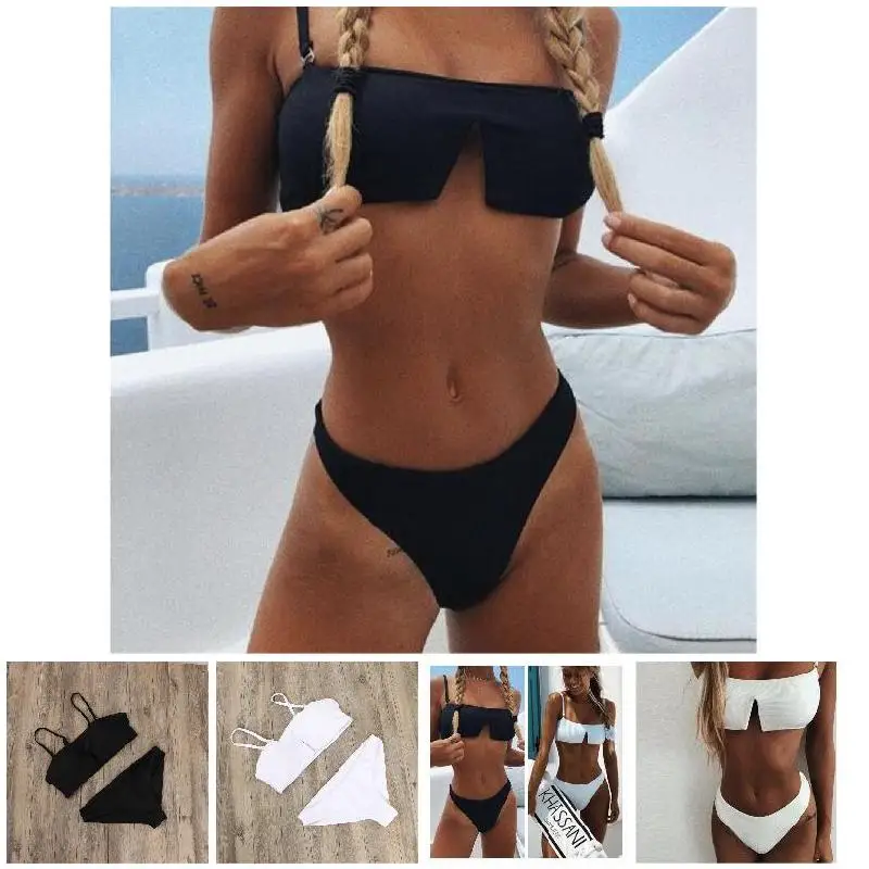 Хит женский купальник бикини сексуальный прочный эластичный для пляжного отдыха