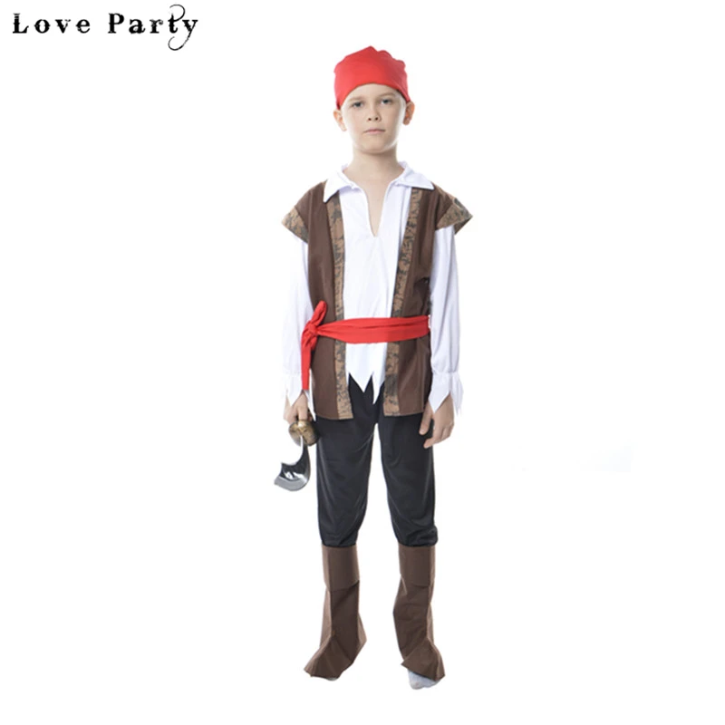 Хеллоуин костюм Вечеринка Карнавальная Одежда для мальчиков производительность