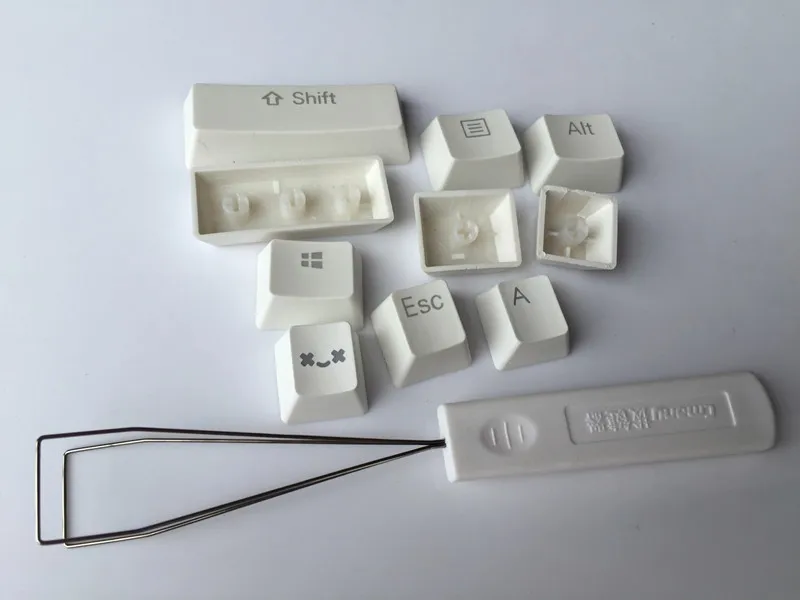 Keycap с черно белой подсветкой 108 клавиш PBT для OEM cherry MX переключатели Механическая
