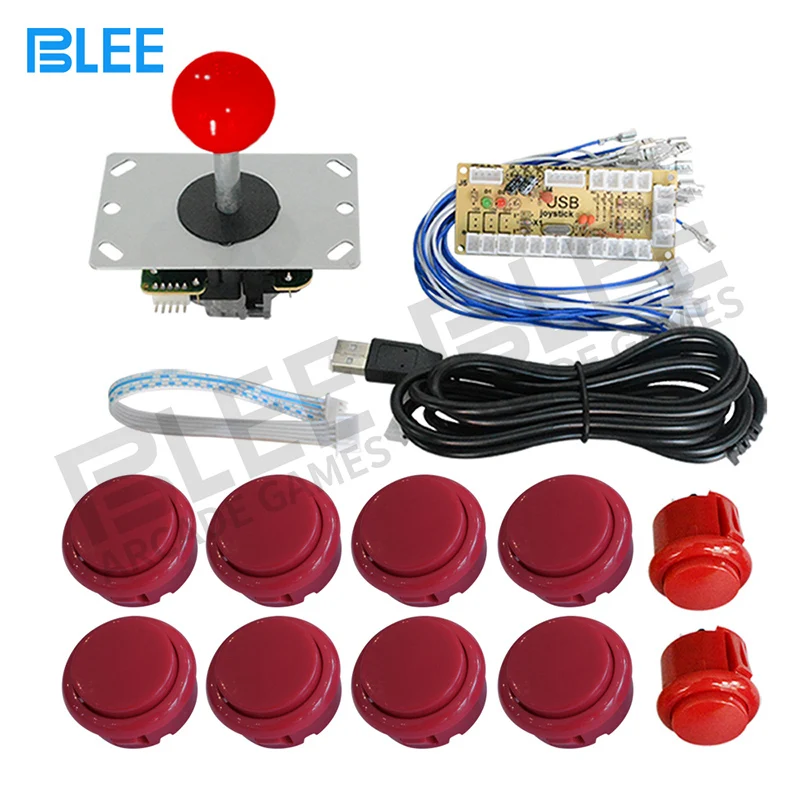 Аркадный джойстик DIY Kit Нулевая задержка игра USB энкодер джойстик для ПК Компьютерная игра+ 8 аркадная кнопка для Mame Jamma+ жгут проводов