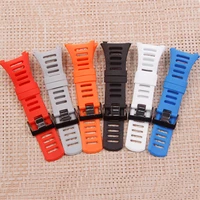 watch accessories soft silicone strap for suunto atsushi ambit3r tuoye 3gps 3peak outdoor hiking watchband mens watch strap