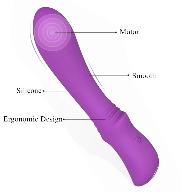 Мощный электрический силиконовый массажер вибраторы точки G Маленькая женская