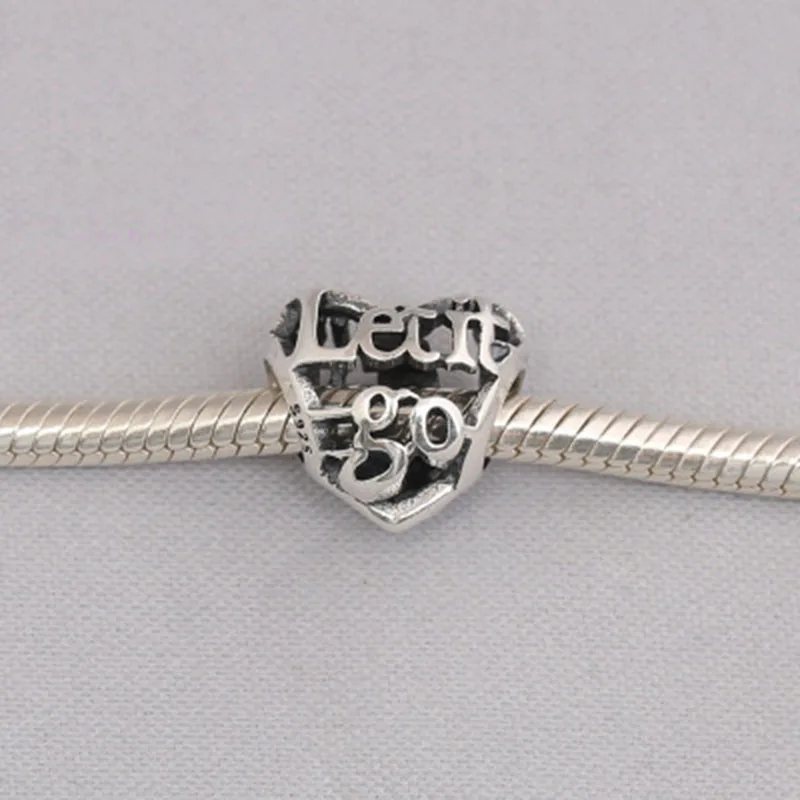 Бусины шармы из серебра 925 пробы с подвеской в виде сердца|Ювелирные наборы| |