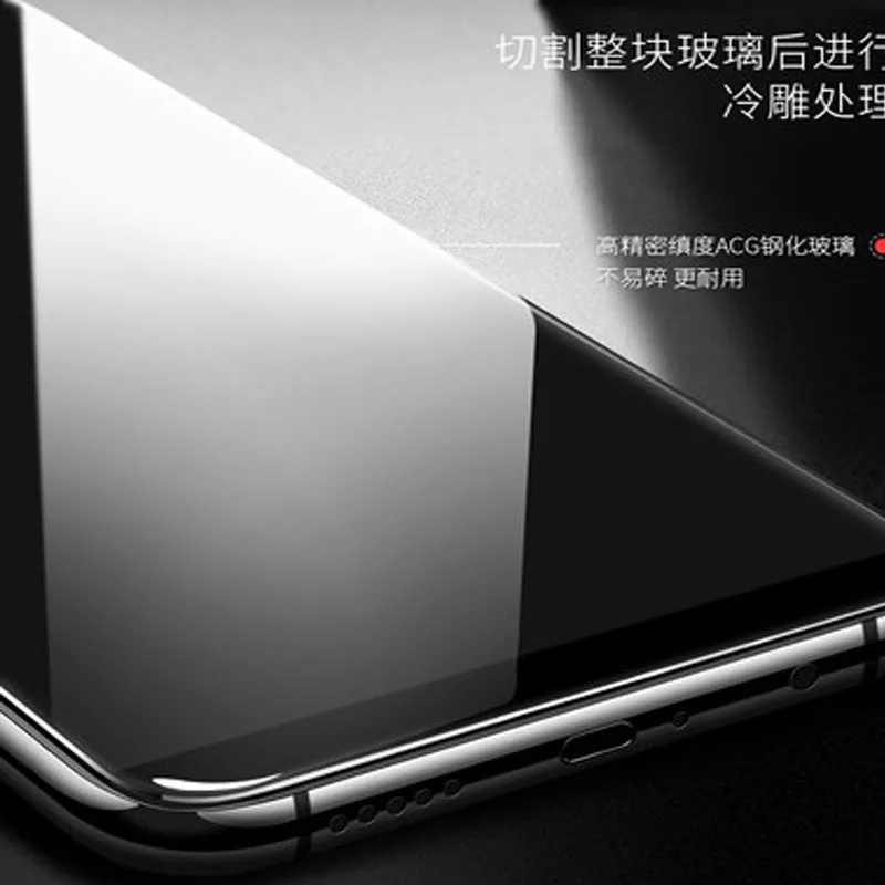 Закаленное стекло 6 28 дюйма с полным покрытием для OPPO R15 зеркальная защита экрана