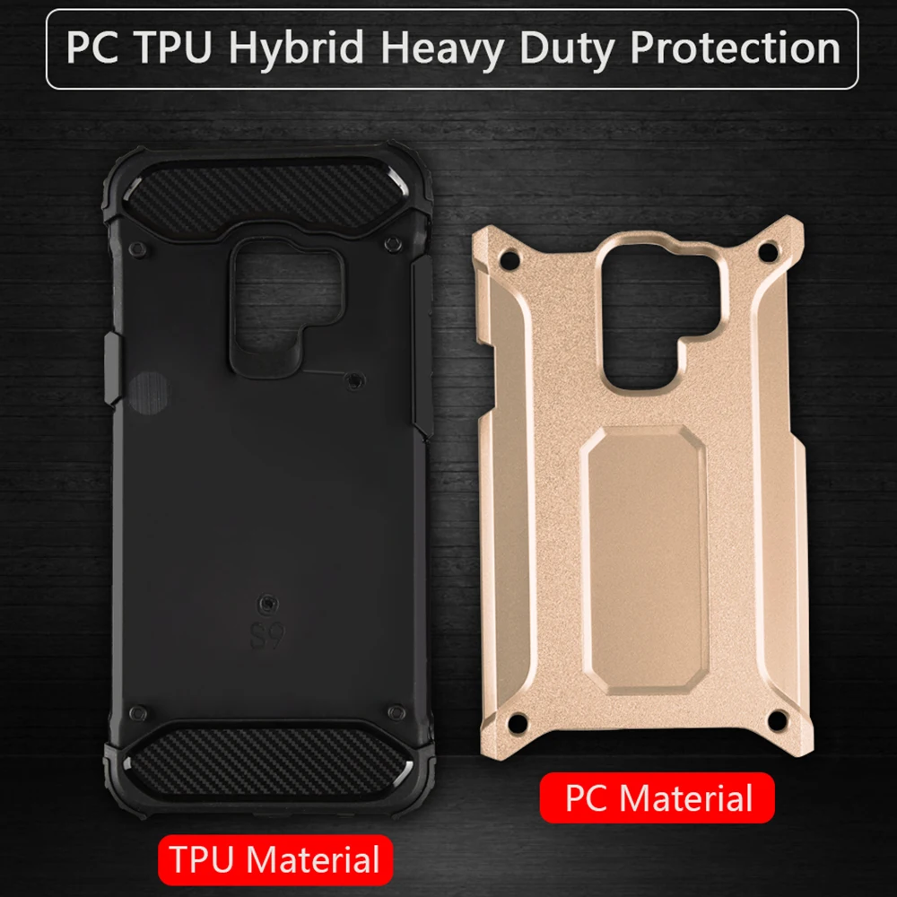 Back Armor For Samsung Galaxy S9 Case Phone Cases For Samsung Galaxy S9 Plus S8 S7 Edge S6 Note 8 A8 J3 J5 J7 A3 A5 A7