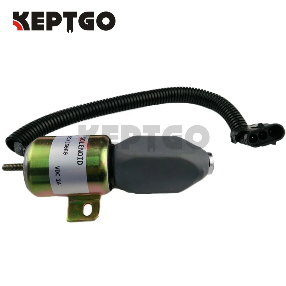 332/J5060 Stop Solenoid for JCB JS130 JS160 JS180 JS240 Stopper Motor 24V | Обустройство дома