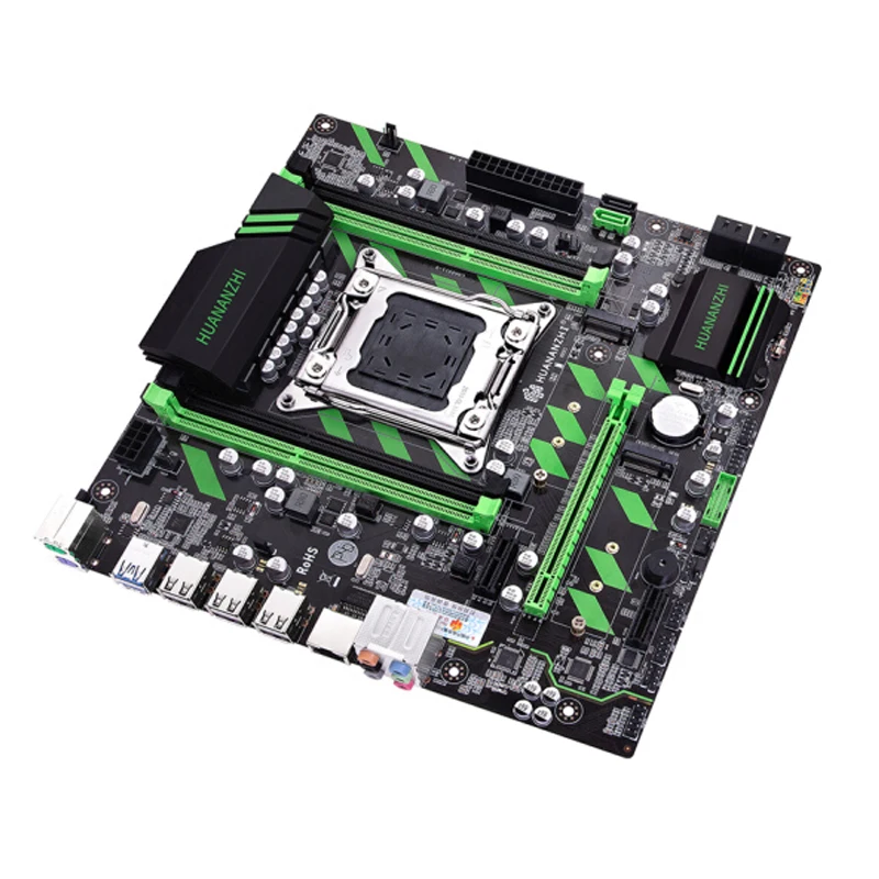 HUANANZHI X79 материнская плата huanan X79 LGA2011 ATX SATA3 USB3.0 Dual PCI-E 16X NVME M.2 SSD Поддержка регистровая и ecc-память ram Xeon E5 cpu