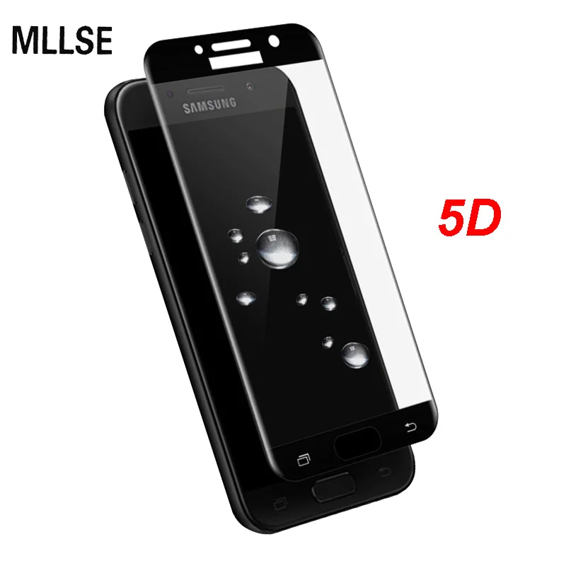 5D изогнутое закаленное стекло с полным клеем для SAMSUNG Galaxy S10e A750 A320 A520 A10 A20 A30 A40 A50 A60