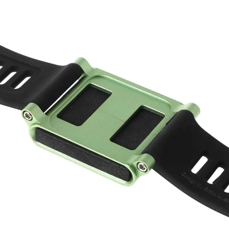 Умный Алюминиевый металлический ремешок для часов набор запястья чехол Apple iPod Nano