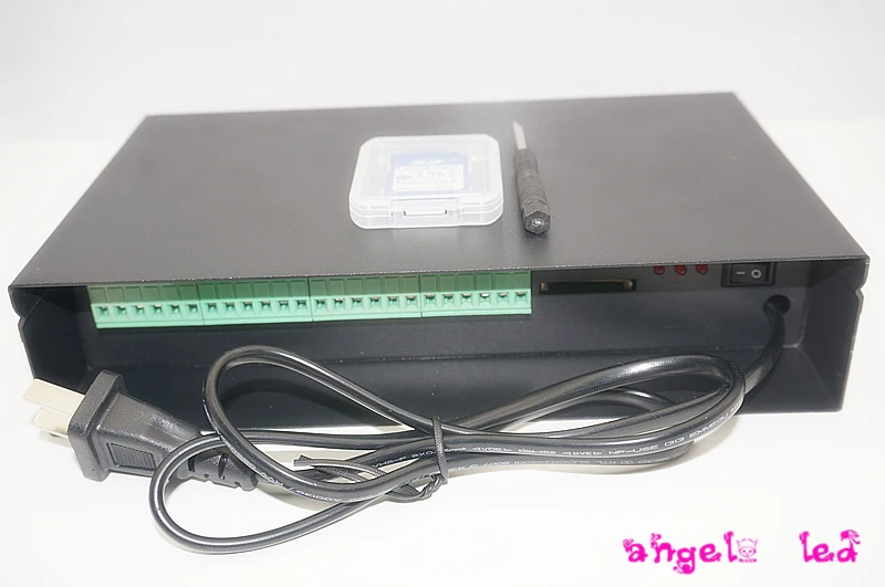 Светодиодный контроллер T8000 для sd карты полноцветный WS2801 WS2811 LPD8806 APA102 8192 пикселей