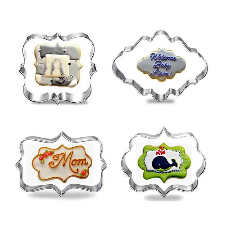 4 шт кольцо для Мусса из нержавеющей стали булочки форма печенья костюм сделай