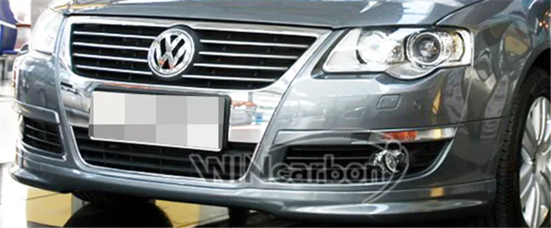R-LINE Тип передний спойлер для губ подходит для V W PASSAT MK6 B6 2005-2010