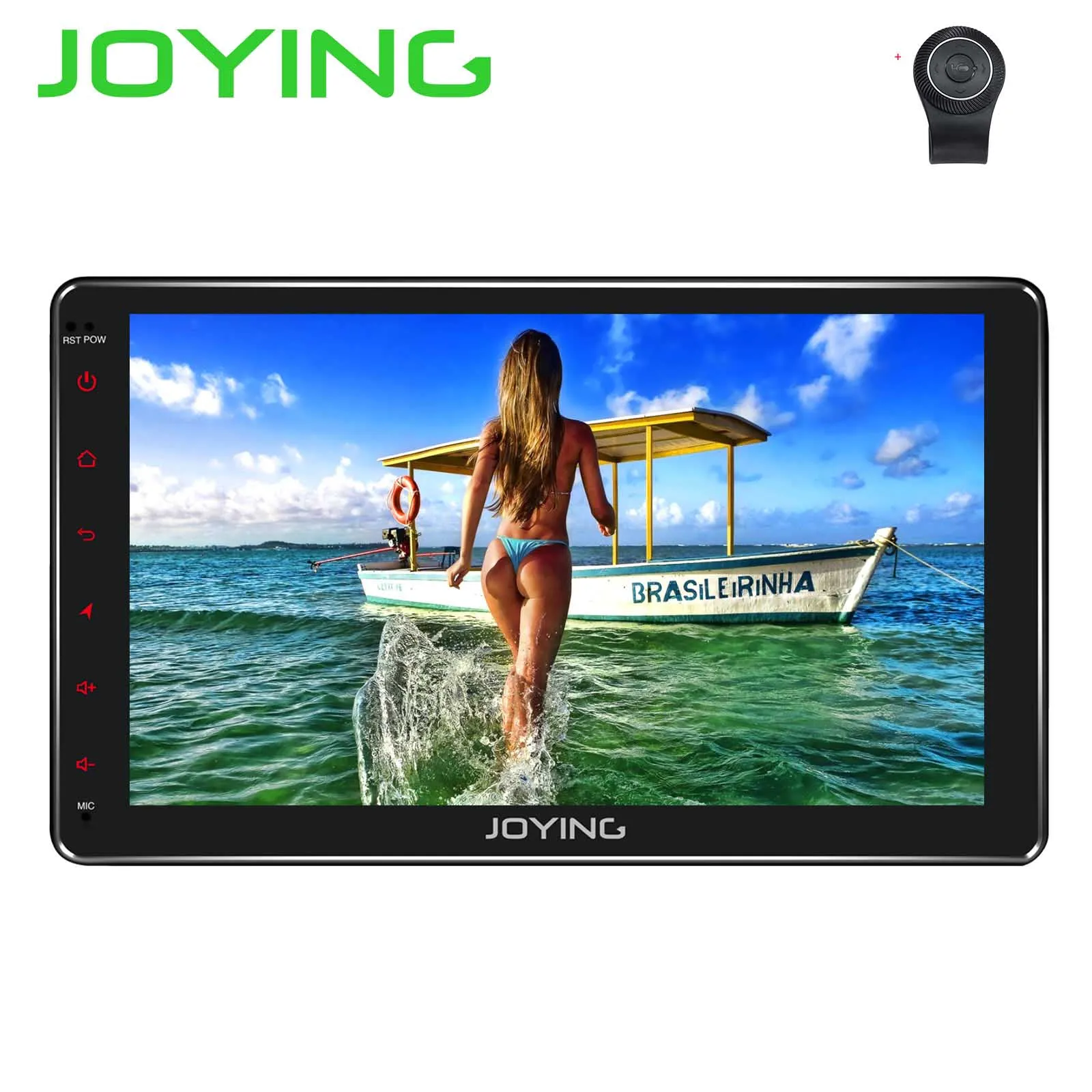 Joying 4G+64G 10.1" Double 2 Din Car Radio Android 8.1 Car Multimedia with 1280*720/4G Modem/DSP/WIFI Universal Car DVD Player - Цвет: JY-UO134N4GS-H-SWC